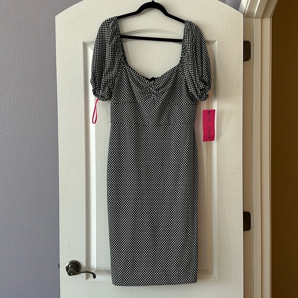 Betsy Johnson polka dot dress